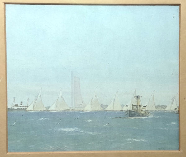 Schiffe zur Kieler Woche 1936